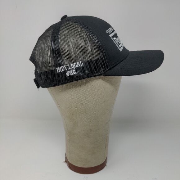 Pro Panels Inc Men Of Steel Black Strap Back Hat Outdoor Cap Platinum OSFA - Picture 7 of 12